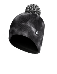 Defined Beanie Black Tie Dye