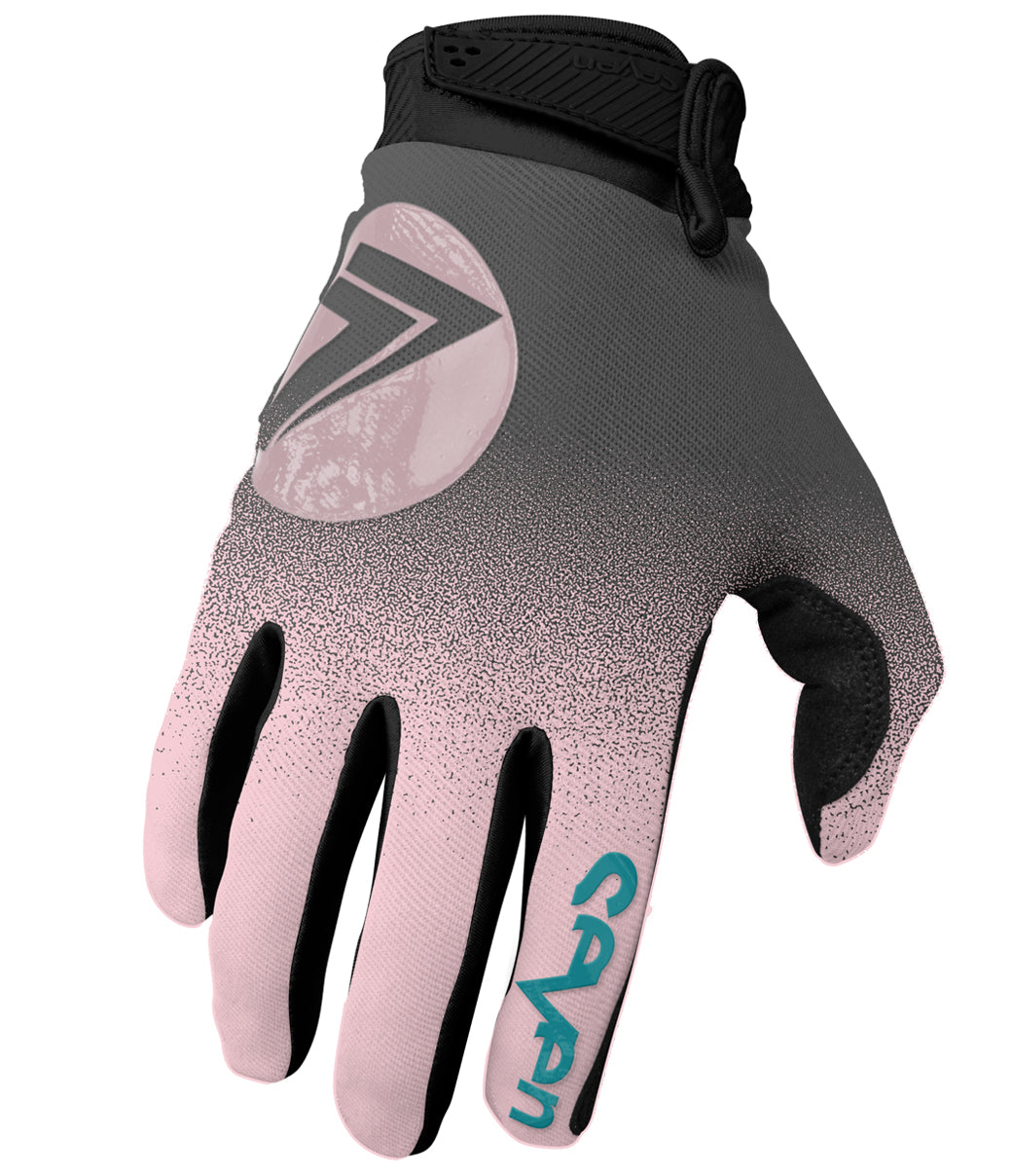 Annex 7 Dot Glove - Rose/Charcoal