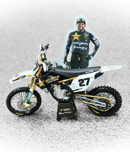 Rockstar Husqvarna  dirtbike # 27 Malcolm Stewart