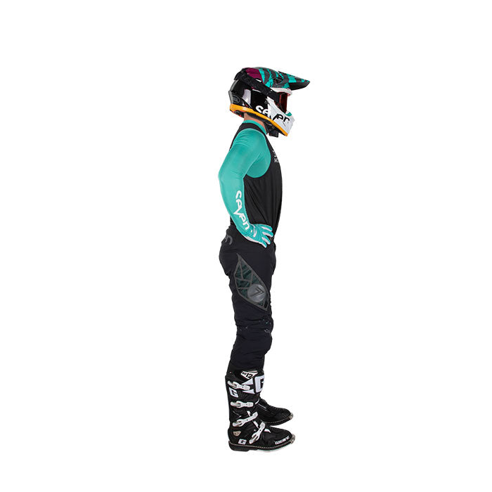 Zero Laser Cut Compression Jersey - Aqua Lite