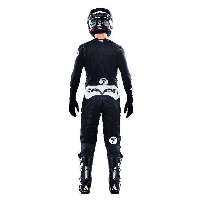Zero Staple Laser Cut Compression Jersey - Black