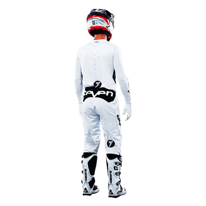 Zero Staple Laser Cut Compression Jersey - White
