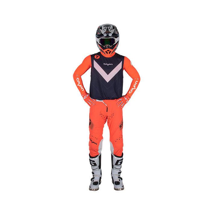Zero Laser Cut Compression Jersey - Coral
