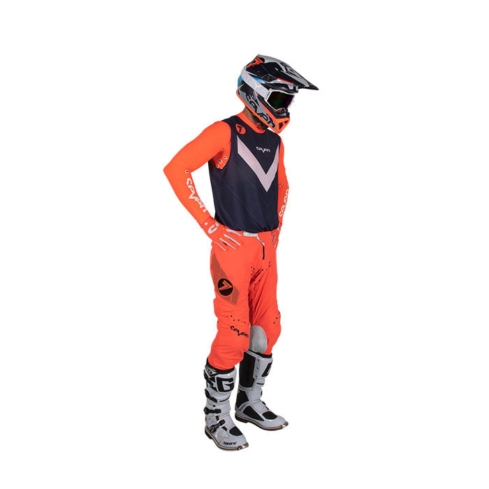 Zero Laser Cut Compression Jersey - Coral