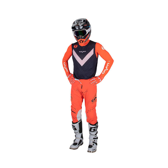 Zero Laser Cut Compression Jersey - Coral